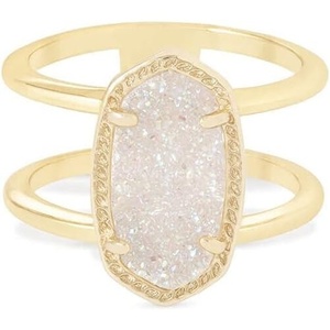 image:imageKendra Scott Elyse Ring for Women Fashion JewelryGOLD  IRIDESCENT DRUSY