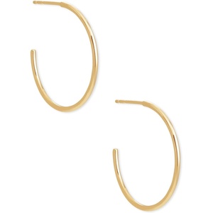 image:imageKendra Scott Keeley Small Hoop Earrings in 18k Gold Vermeil DemiFine Jewelry for Women