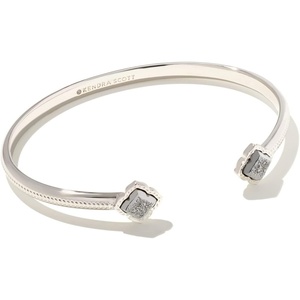 image:imageKendra Scott Mallory Cuff BraceletRHODIUM  PLATINUM DRUSY