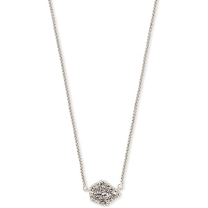 image:imageKendra Scott Tess Pendant Necklace for Women Fashion JewelryRHODIUM  PLATINUM DRUSY